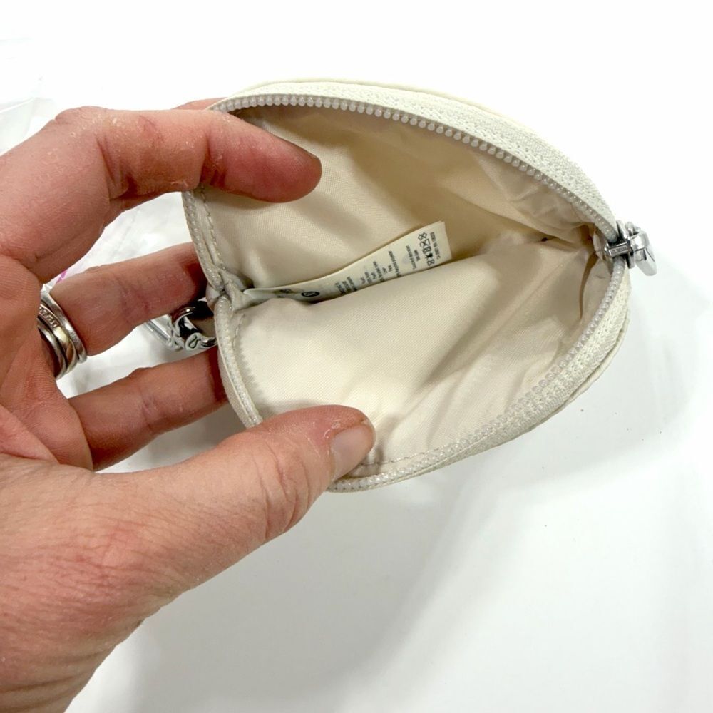Lululemon Cream Coin Pouch - Picture 6 of 6